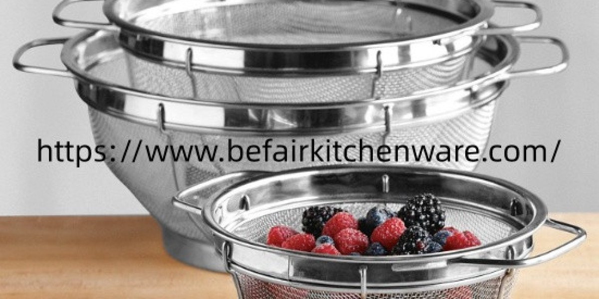 Why is Befairkitchenware Colander Stainless used for food preparation routines