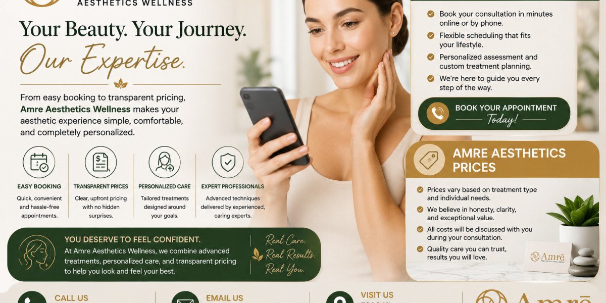 AMRE Aesthetics Booking & AMRE Aesthetics Prices: Expert Care Made Simple and Transparent