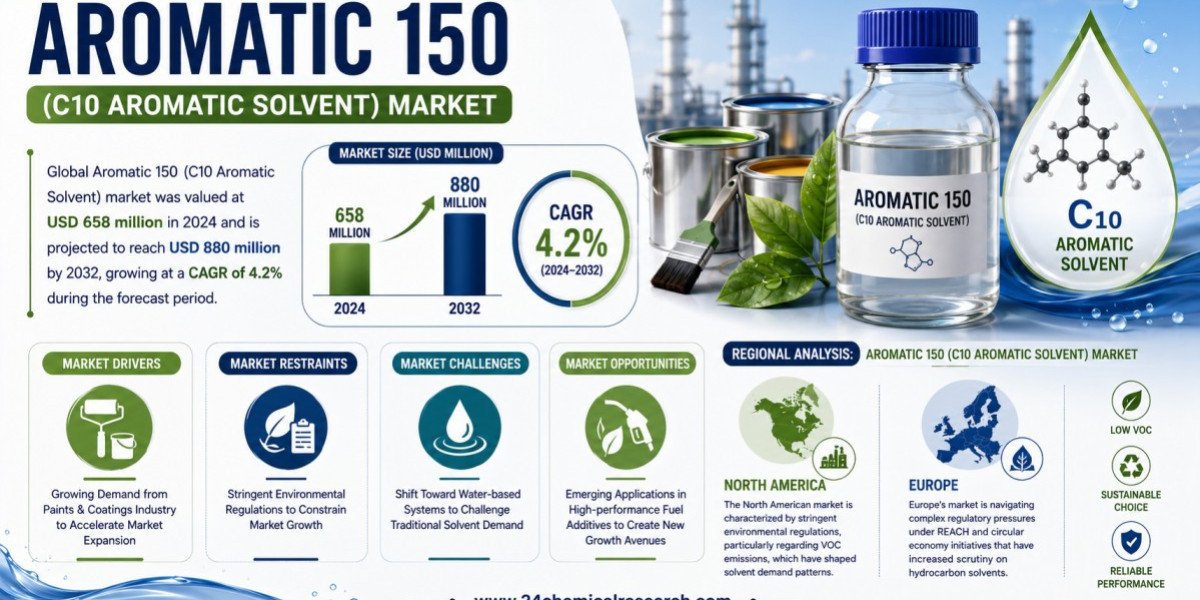 Aromatic 150 Solvent Market Set to Hit USD 880 Million by 2032 at 4.2% CAGR