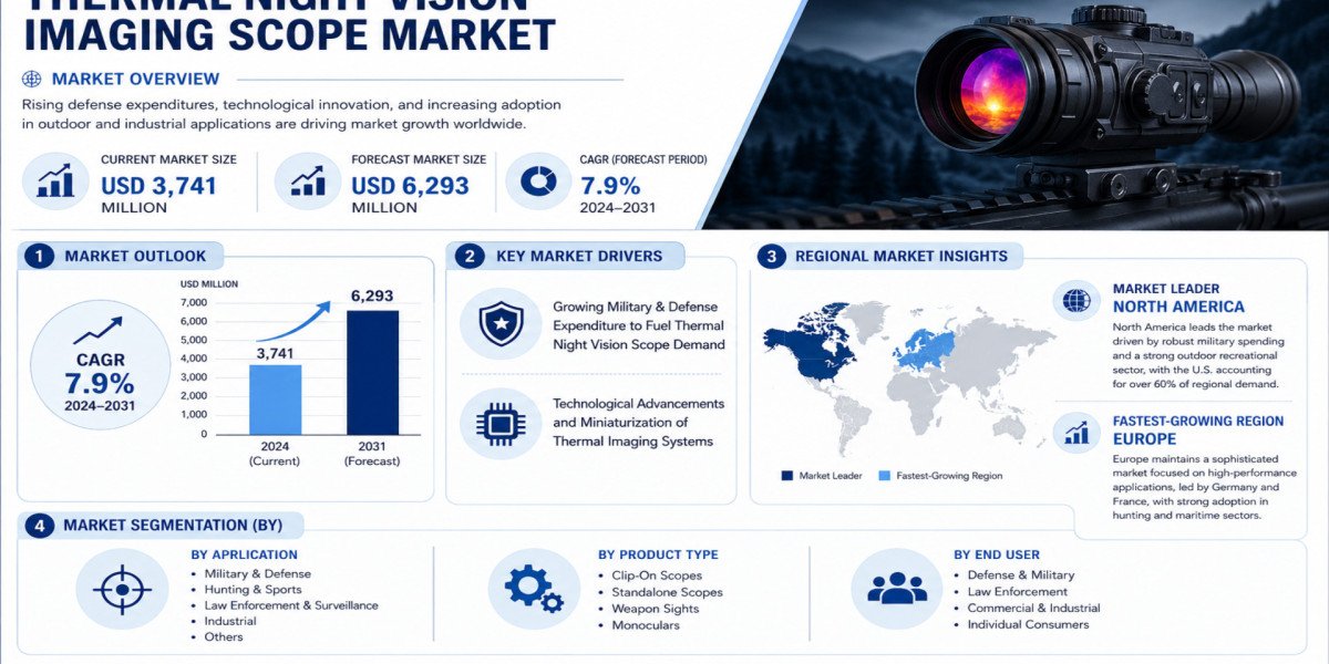 Global Thermal Night Vision Imaging Scope Market Growing at 7.9% CAGR Through 2031