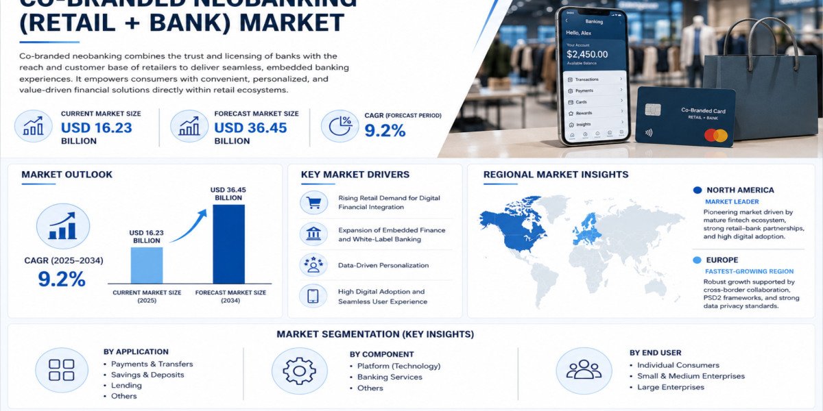 Global Co-Branded Neobanking Market Growing at 9.2% CAGR Through 2034
