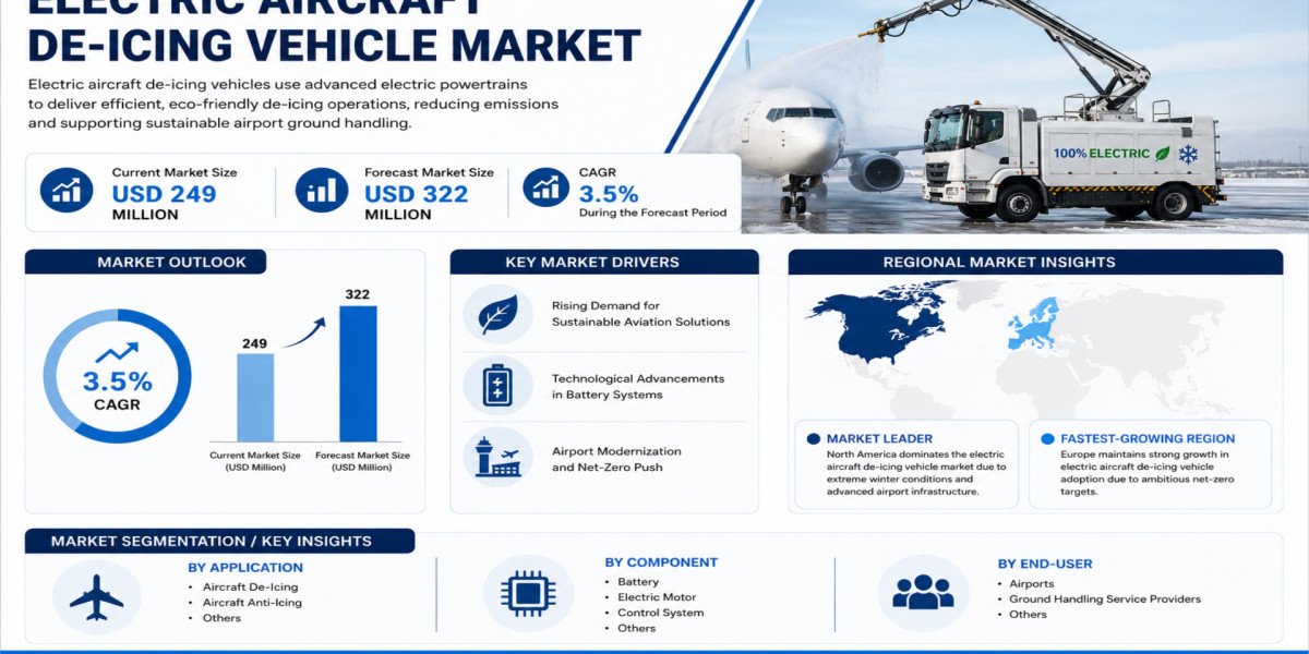 Global Electric Aircraft De-Icing Vehicle Market Growing at 3.5% CAGR Through 2034