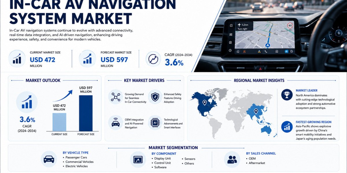 Global In-Car AV Navigation System Market Growing at 3.6% CAGR Through 2034