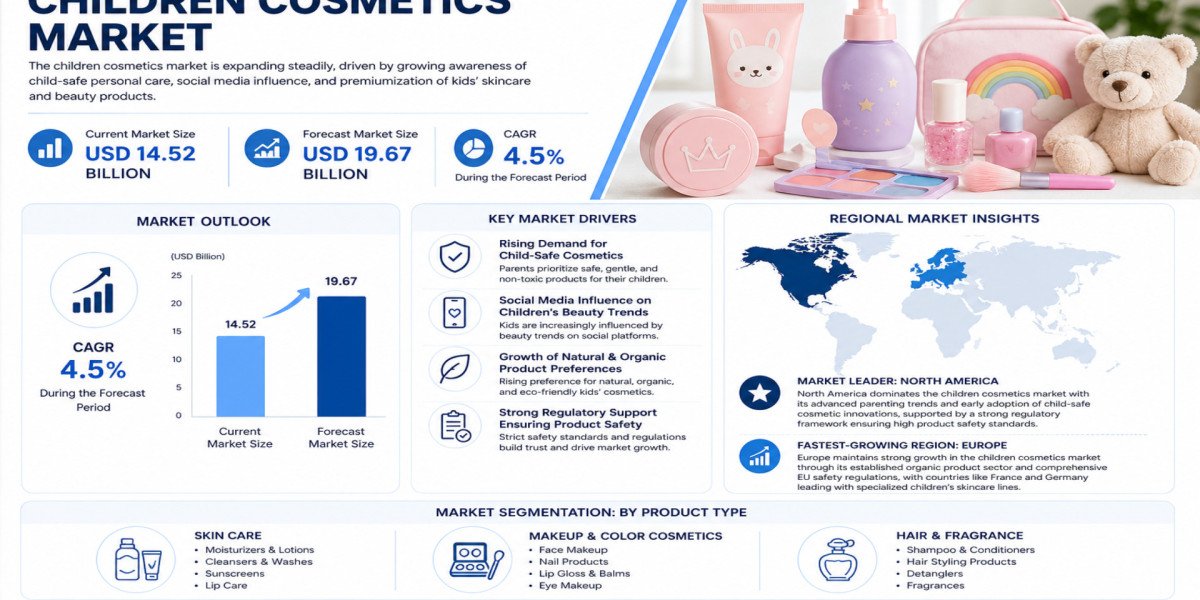 Global Children Cosmetics Market Growing at 4.5% CAGR Through 2034