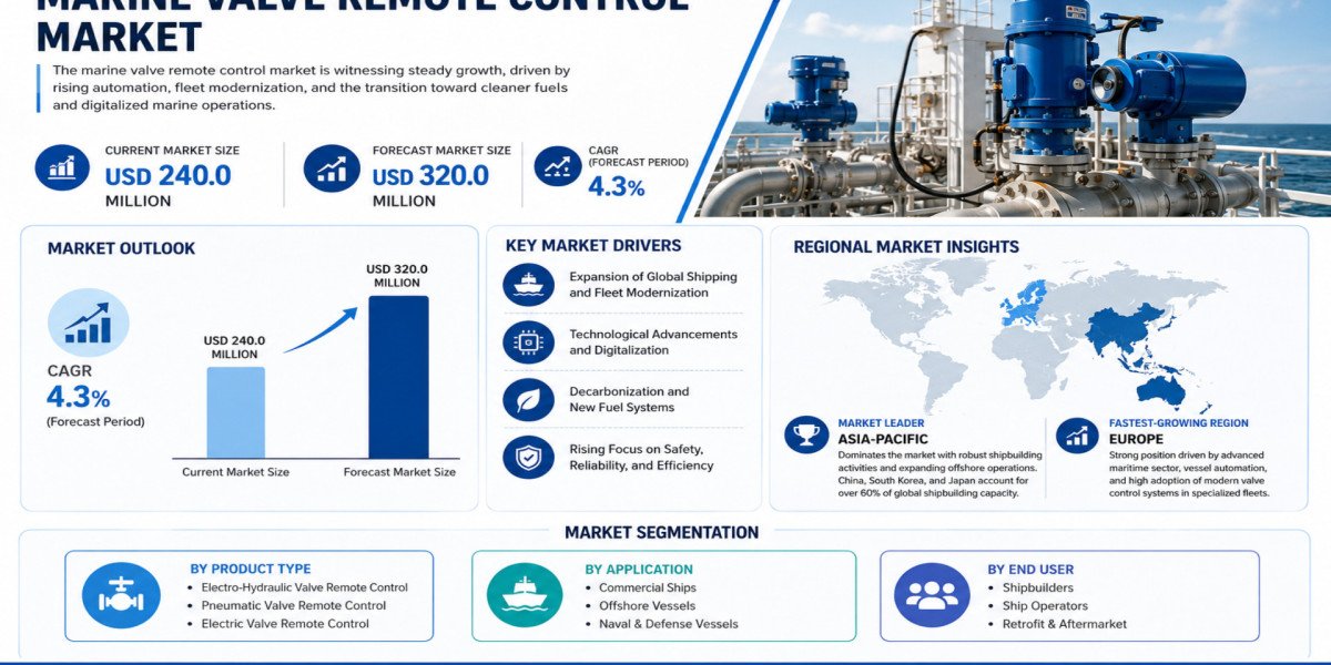 Global Marine Valve Remote Control Market Growing at 4.3% CAGR Through 2032