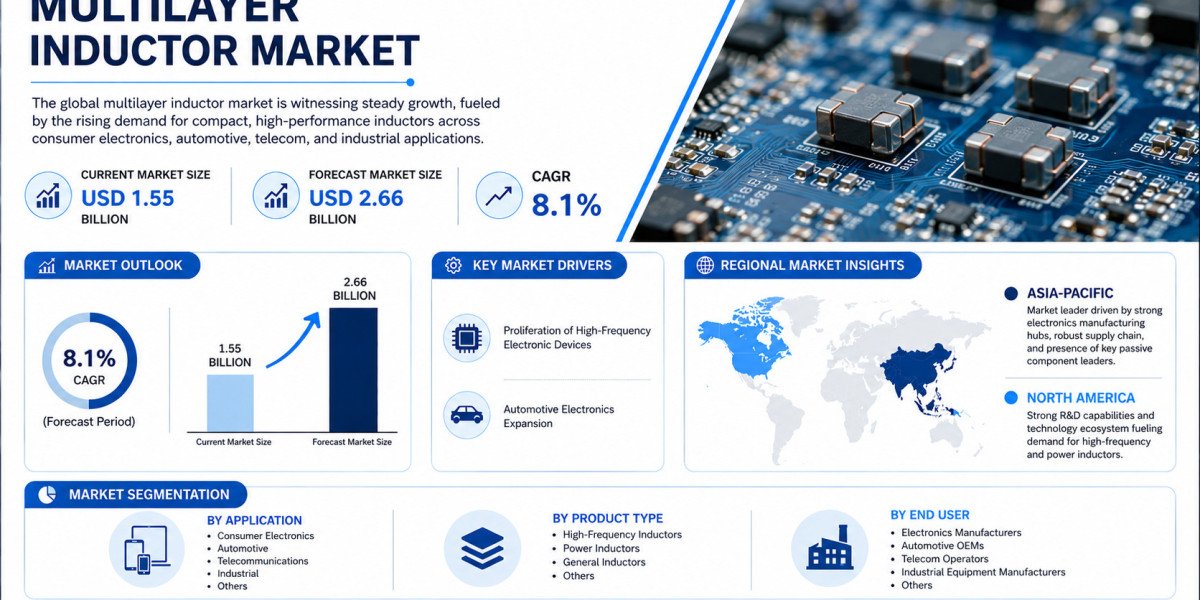 Global Multilayer Inductor Market Growing at 8.1% CAGR Through 2032
