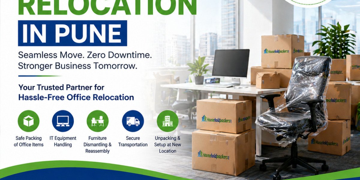 Office Relocation in Pune – Smooth Corporate Shifting with Householdpackers