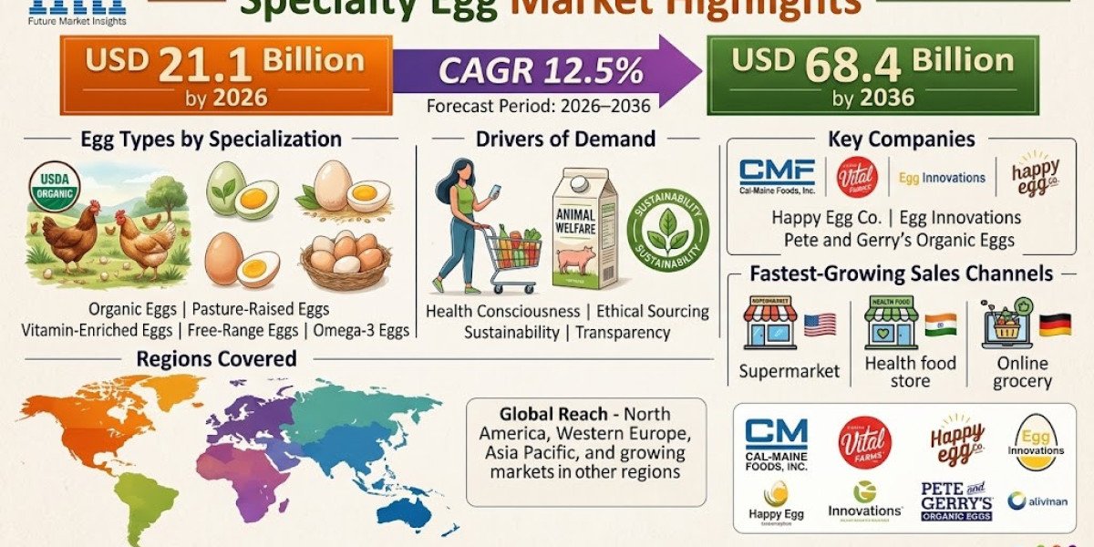 Specialty Egg Market Trends: Size to Reach USD 68.4 Billion by 2036