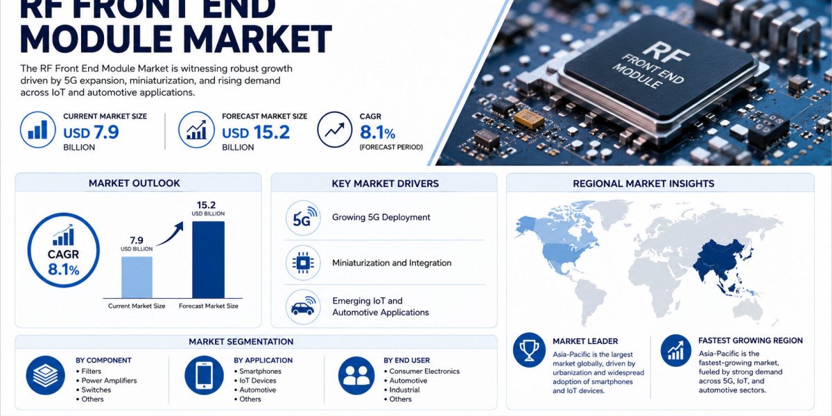 Global RF Front End Module Market Growing at 8.1% CAGR Through 2034