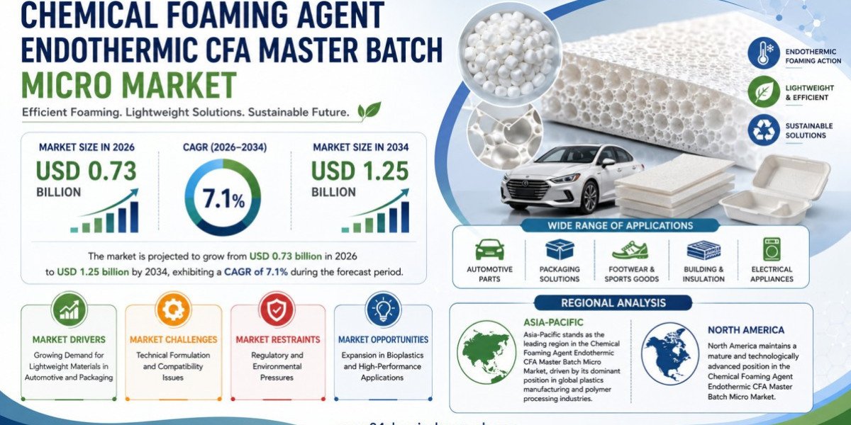 Chemical Foaming Agent CFA Master Batch Market Forecast (2026-2034)