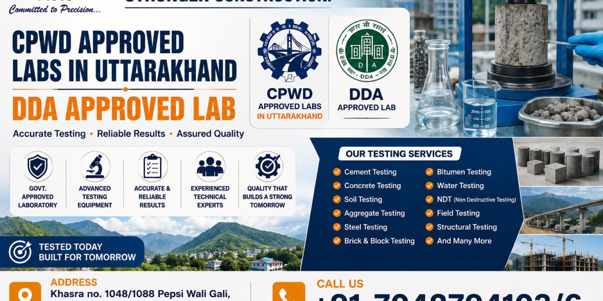 DDA Approved Lab: Your Quality Assurance Partner for Stronger & Safer Construction