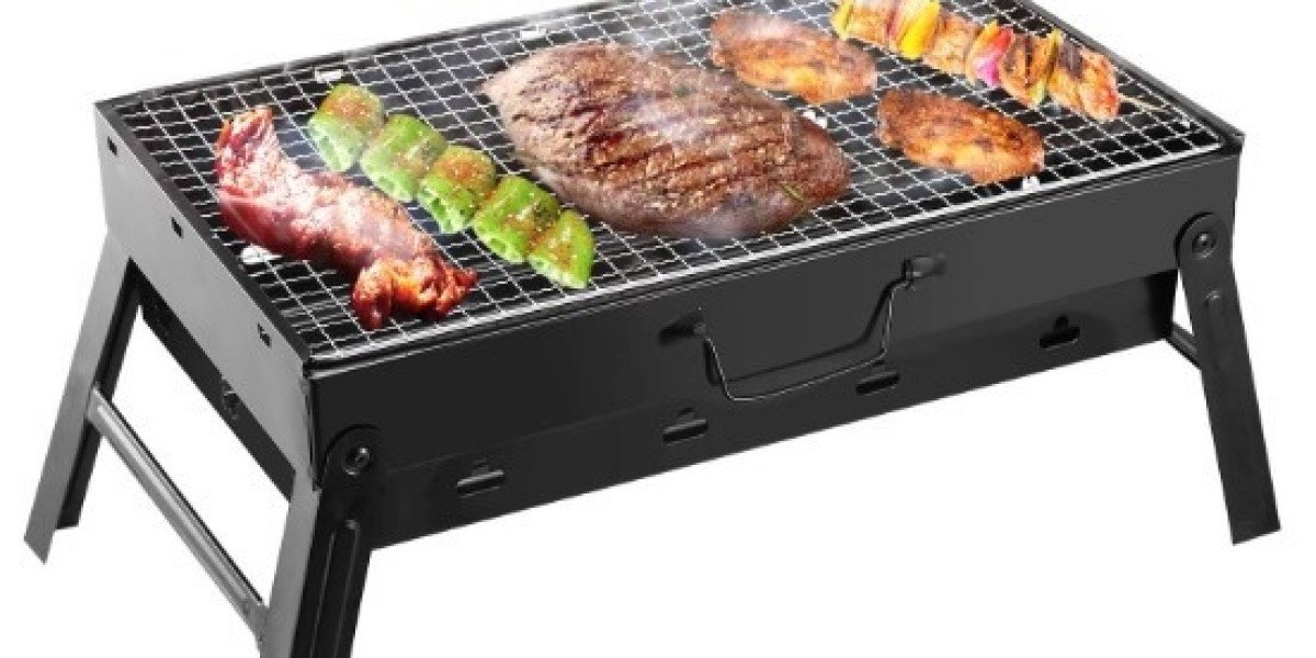 Tongdegrills Charcoal Grill Fire Pit Table for Backyard Dining