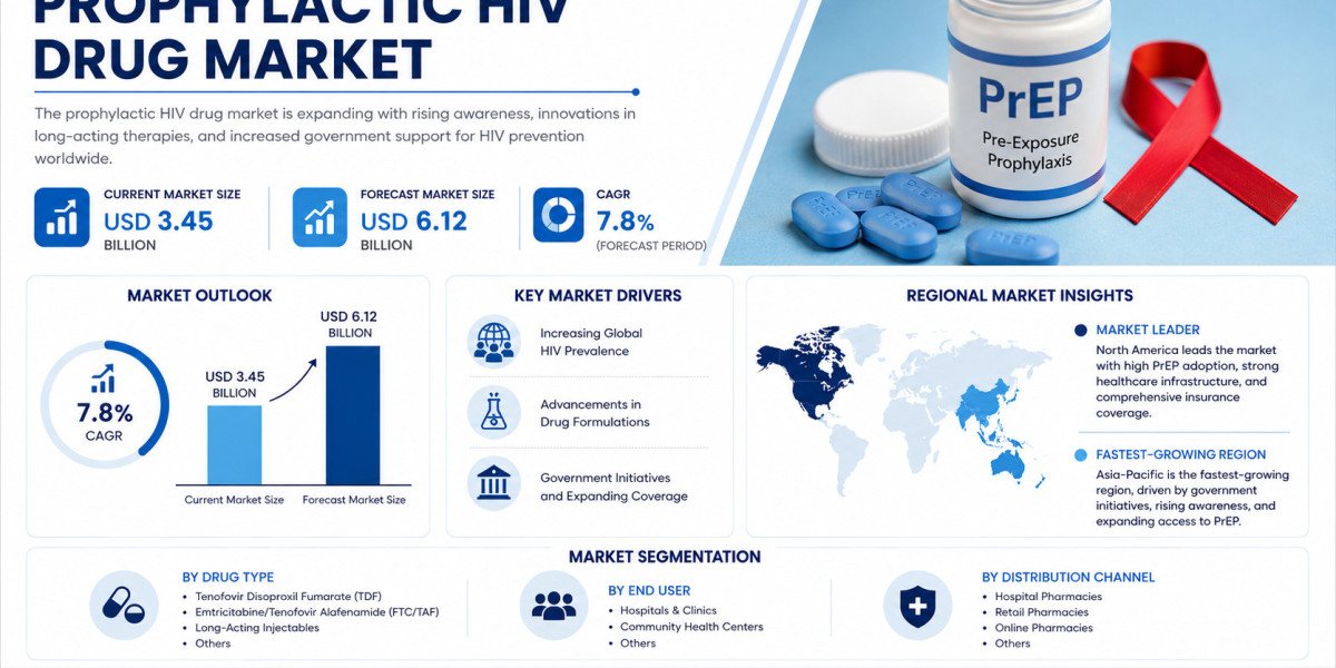 Global Prophylactic HIV Drug Market Growing at 7.8% CAGR Through 2034