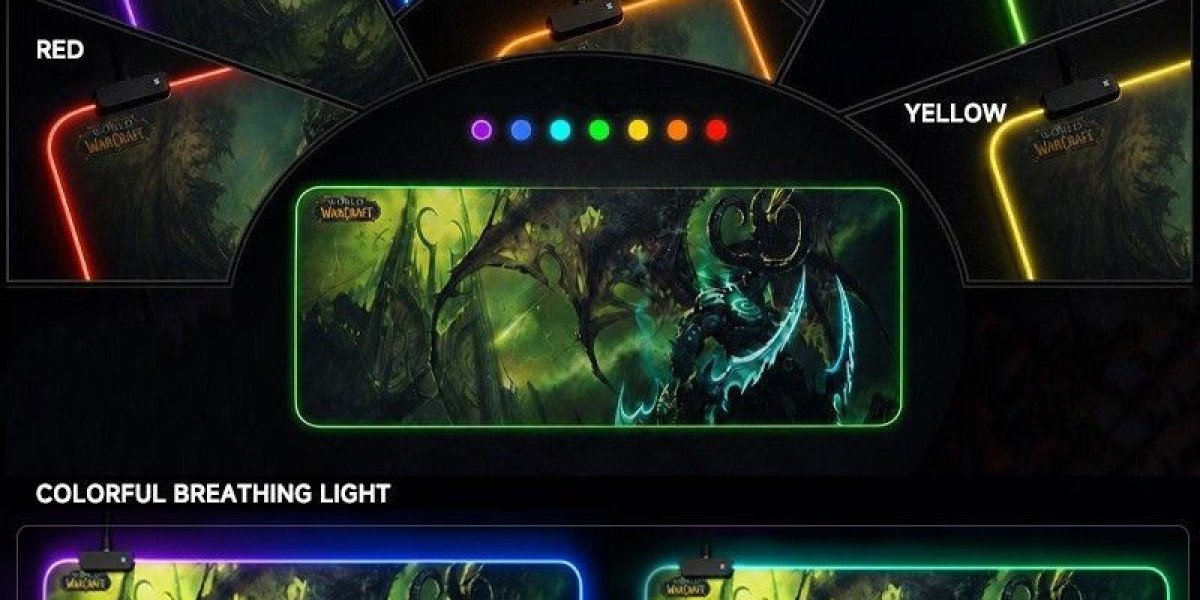 World of Warcraft Illidan Stormrage RGB Extended Mouse Pad