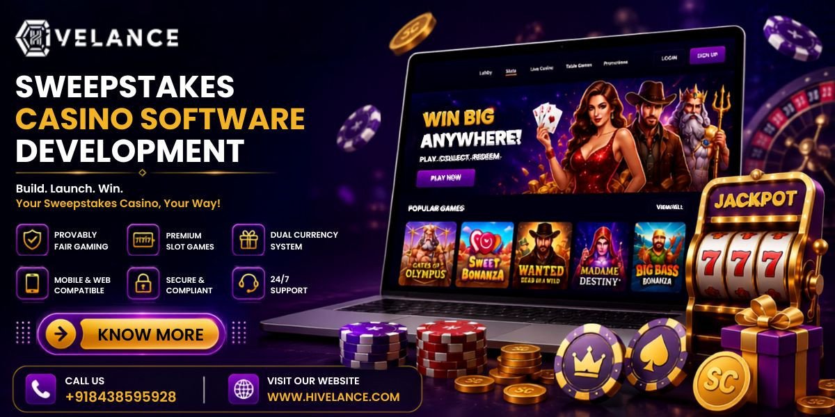 Launch Your Sweepstakes Casino App with Secure, Scalable, and High-Performance Technology