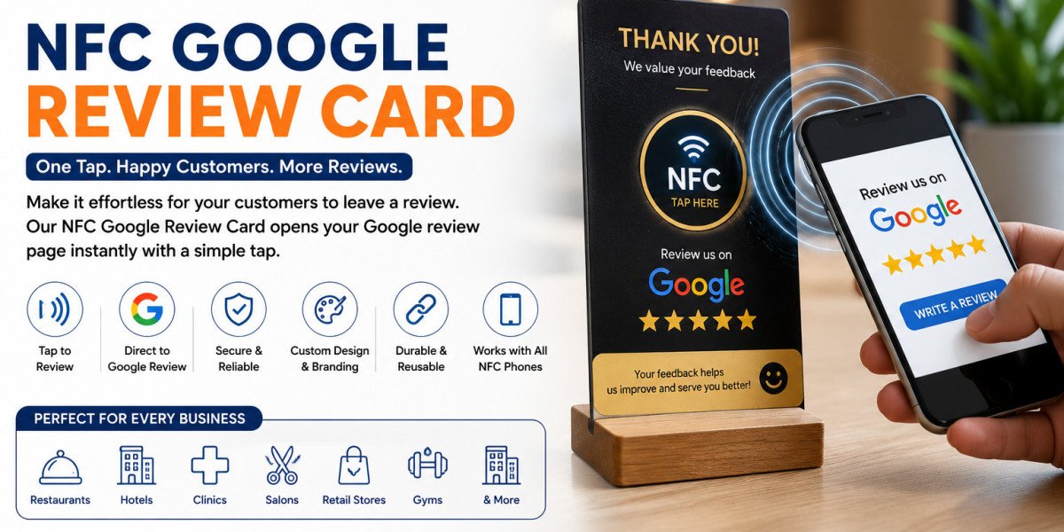 NFC Google Review Card: Elevate Customer Feedback with Smart Digital Review Solutions by Zdcardtech