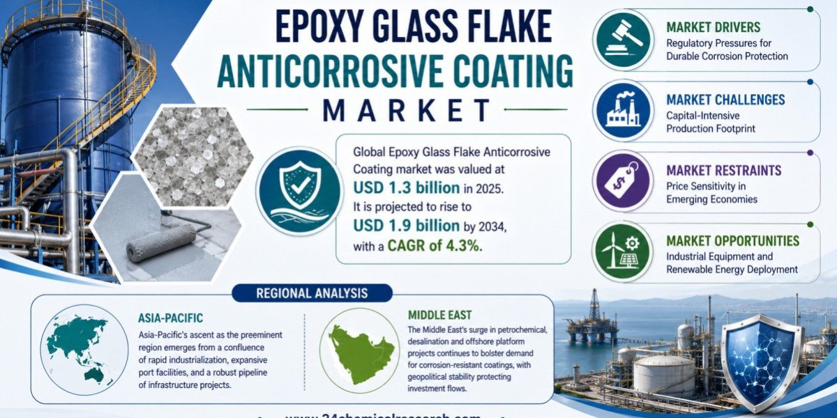 Epoxy Glass Flake Anticorrosive Coating Market Size, Share & Forecast (2026-2034)