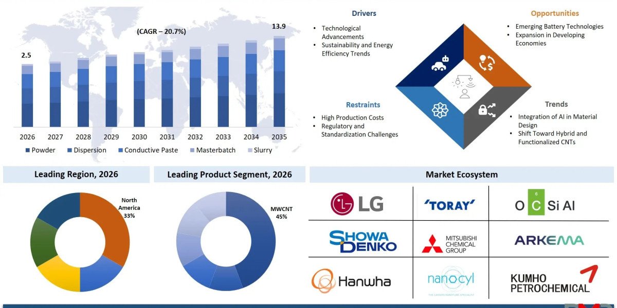 How Large Could the Carbon Nanotube Conductive Additive Market Become by 2035?