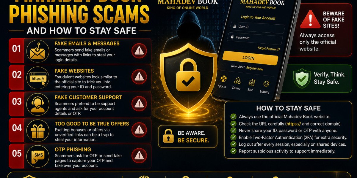 Common Mahadev Book Phishing Scams and How to Stay Safe