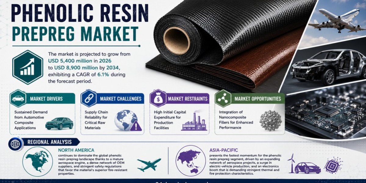Phenolic Resin Prepreg Market Set to Hit USD 8,900 Million by 2034 at 6.2% CAGR