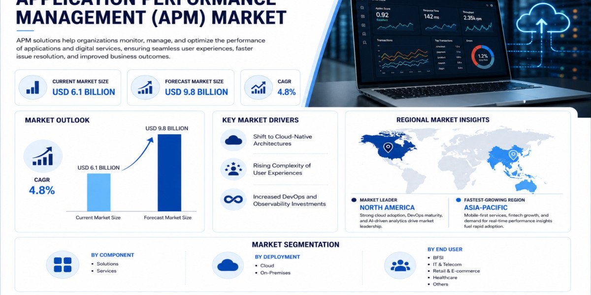 Global Application Performance Management Market Growing at 4.8% CAGR Through 2034