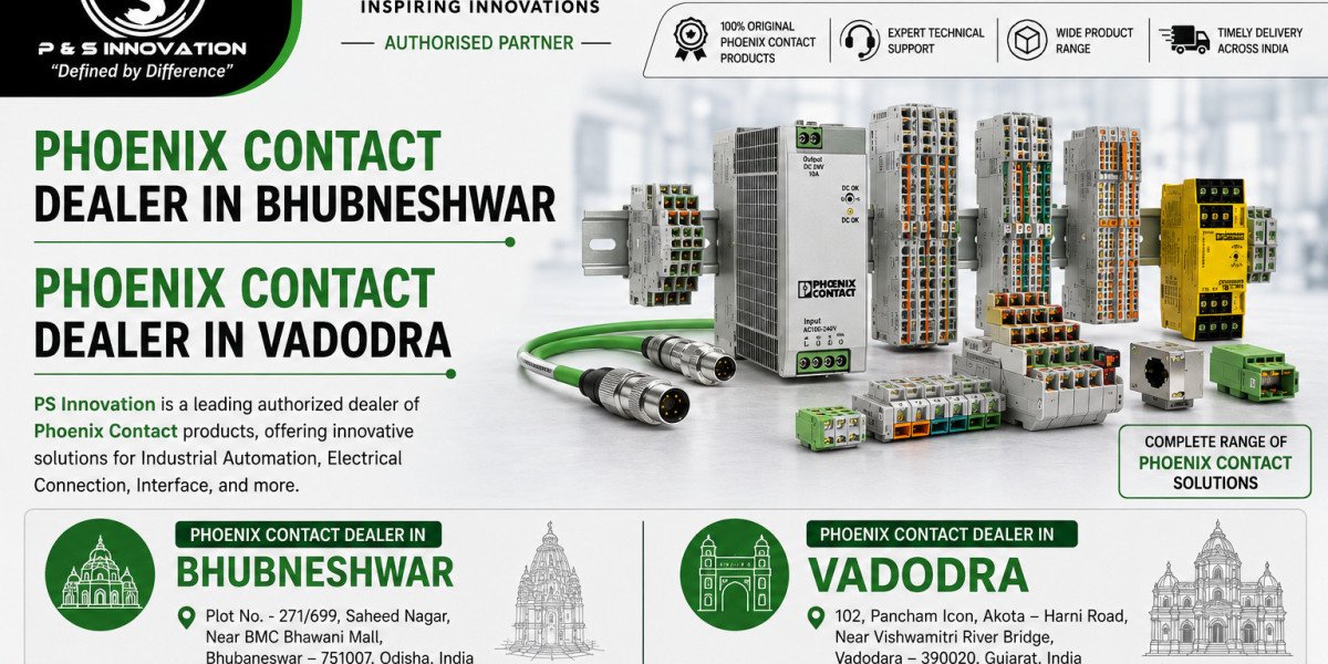 Phoenix Contact Dealer in Bhubneshwar and Phoenix Contact Dealer in Vadodara for Automation Projects