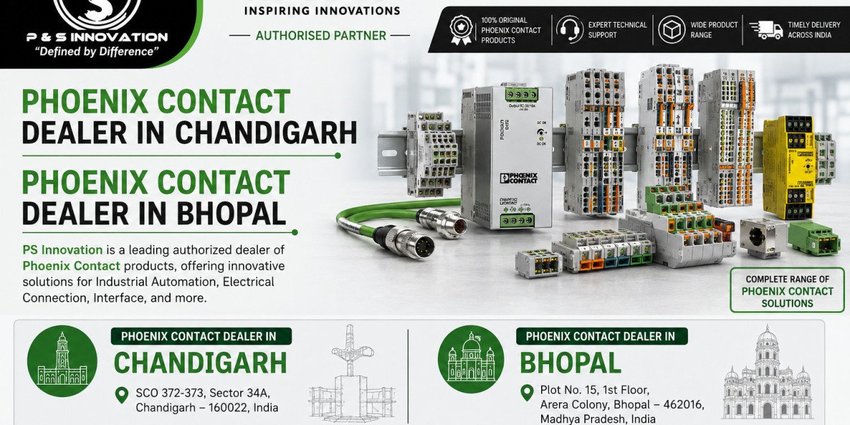 From Wiring to Industrial Networking — Finding a Phoenix Contact Dealer in Chandigarh and Bhopal