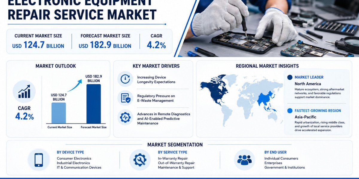 Global Electronic Equipment Repair Service Market Growing at 4.2% CAGR Through 2034