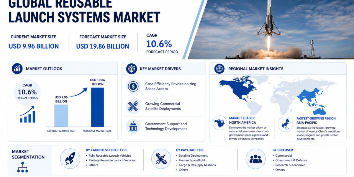 Global Reusable Launch Systems Market Growing at 10.6% CAGR Through 2034