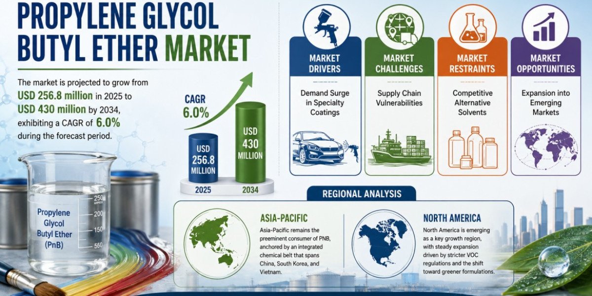 Propylene Glycol Butyl Ether Market Set to Hit USD 430 Million by 2034 at 6.0% CAGR