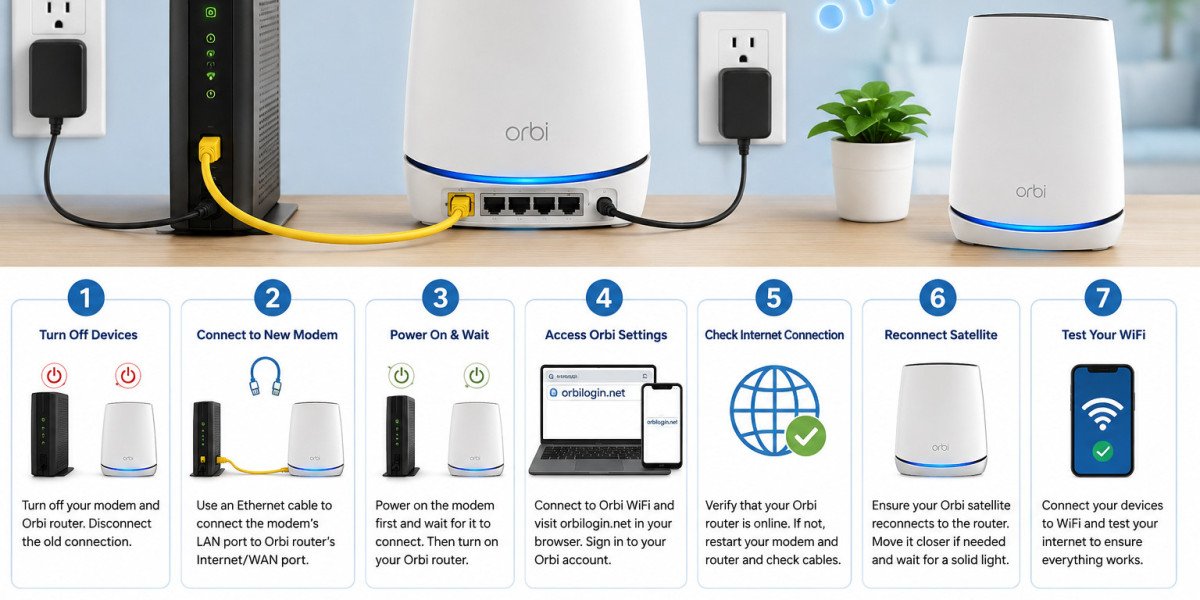 How to Reconnect Orbi After Changing Your Modem?