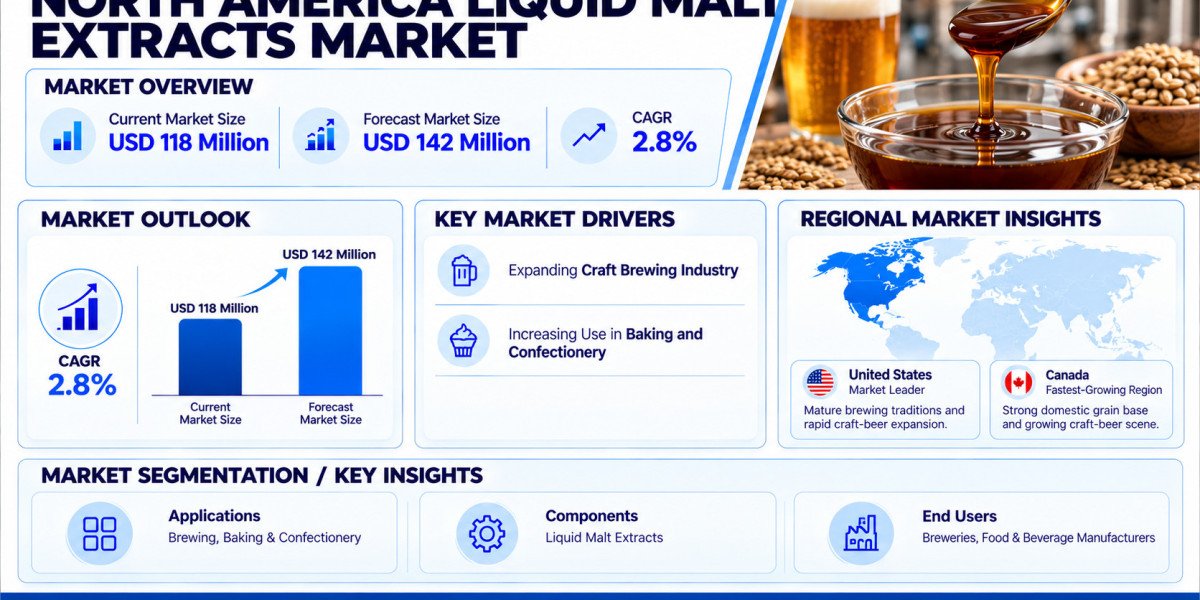 North America Liquid Malt Extracts Market Growing at 2.8% CAGR Through 2034