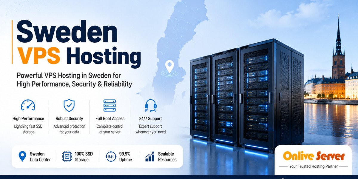 How OnliveServer Sweden VPS Hosting Helps Businesses Improve Website Performance
