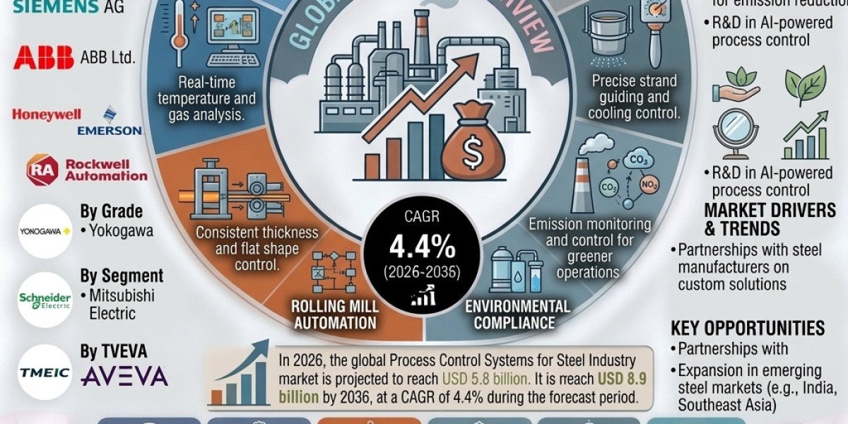 Process Control Solutions for Steel Industry to Reach $8.9B