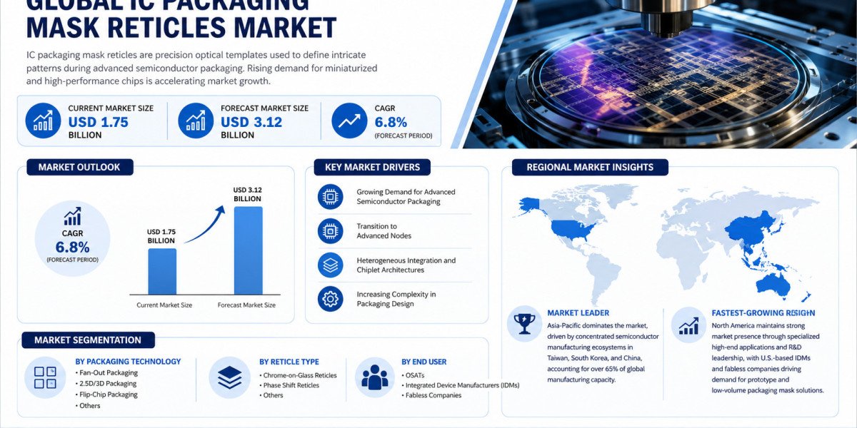 Global IC Packaging Mask Reticles Market Growing at 6.8% CAGR Through 2034