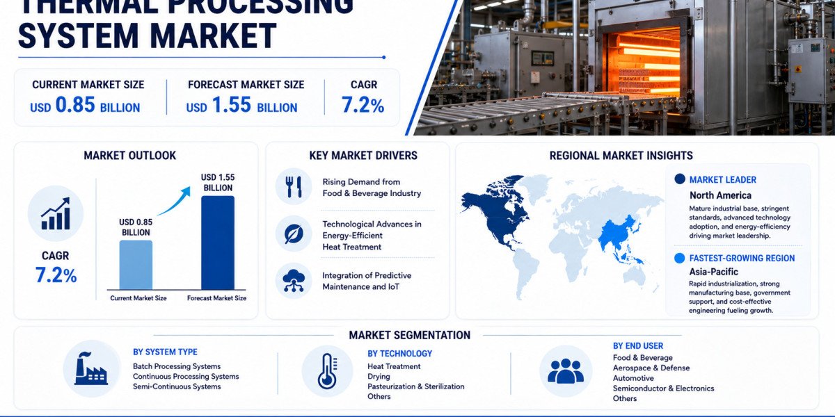 Global Thermal Processing System Market Growing at 7.2% CAGR Through 2034