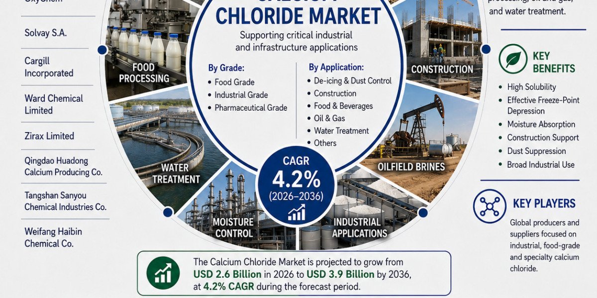 Growing Calcium Chloride Demand to Support a USD 3.9 Billion Market by 2036