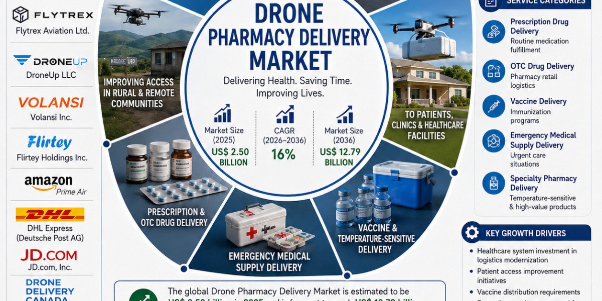 Rising Medication Access Needs Boost Drone Pharmacy Delivery Market