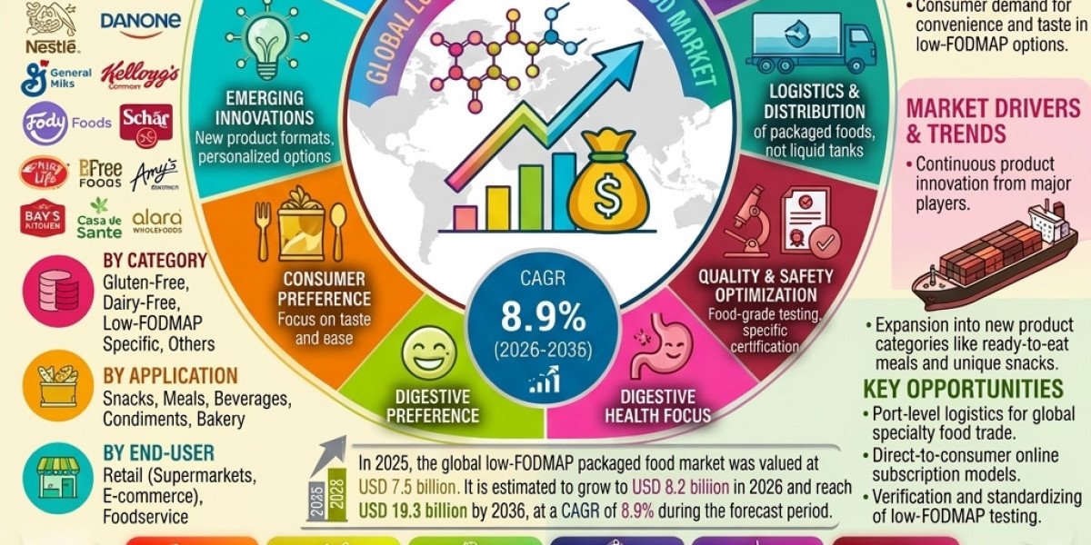 Low-FODMAP Packaged Food Market Set to Expand to $19.3B by 2036