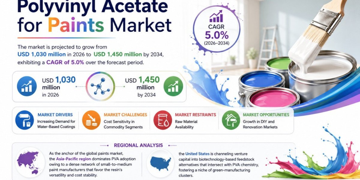 PVA for Paints Market Set to Hit USD 1,450 Million by 2034 at 5.0% CAGR