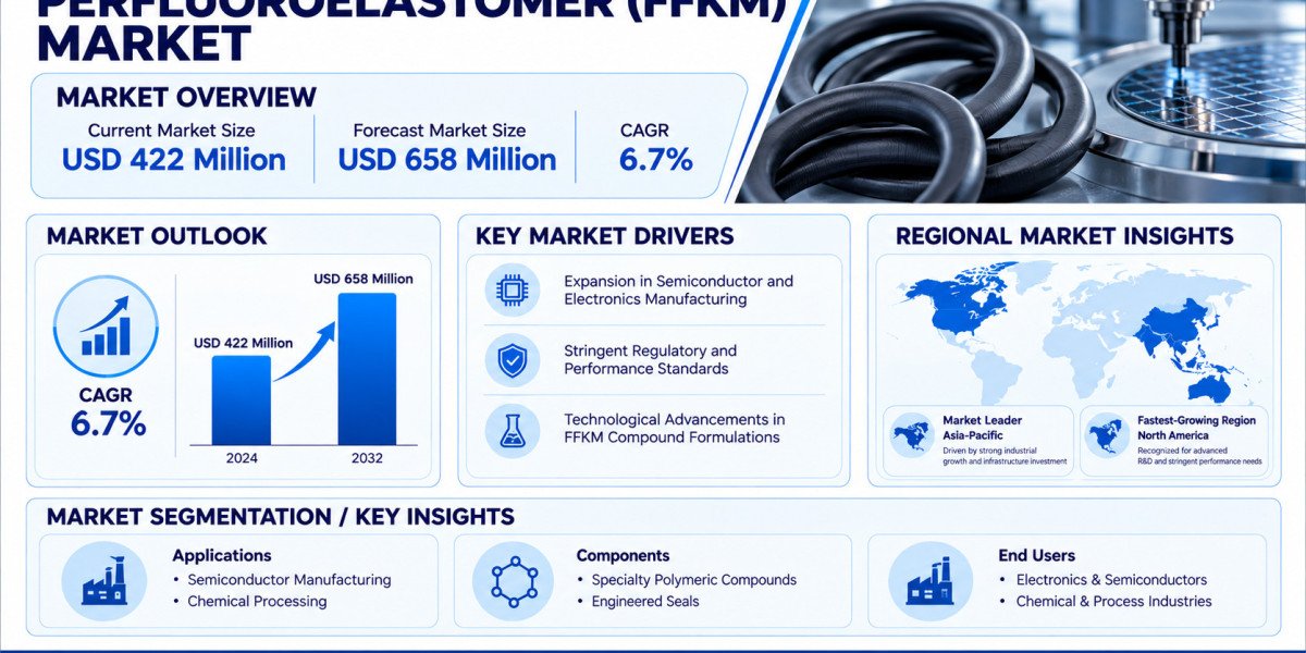 Global Perfluoroelastomer (FFKM) Market Growing at 6.7% CAGR Through 2032