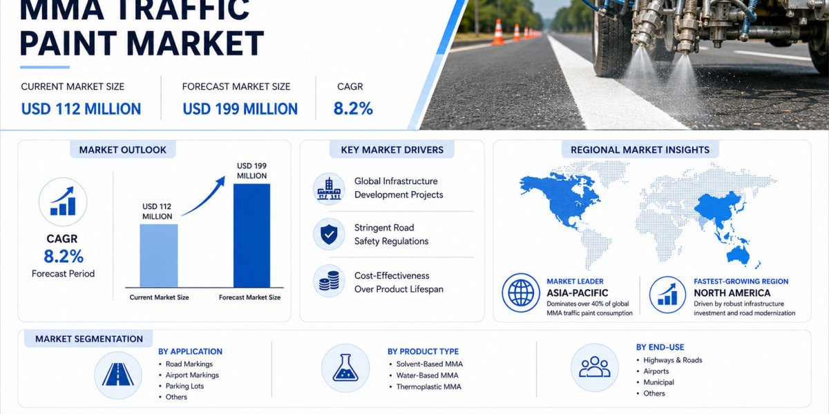 Global MMA Traffic Paint Market Growing at 8.2% CAGR Through 2032