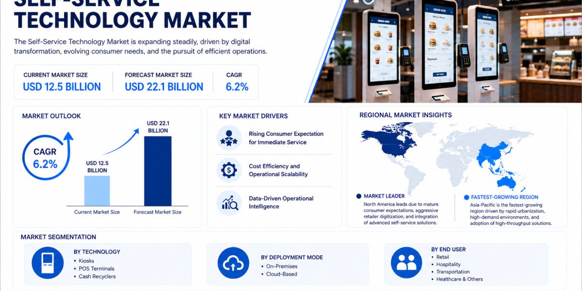 Global Self-Service Technology Market Growing at 6.2% CAGR Through 2034