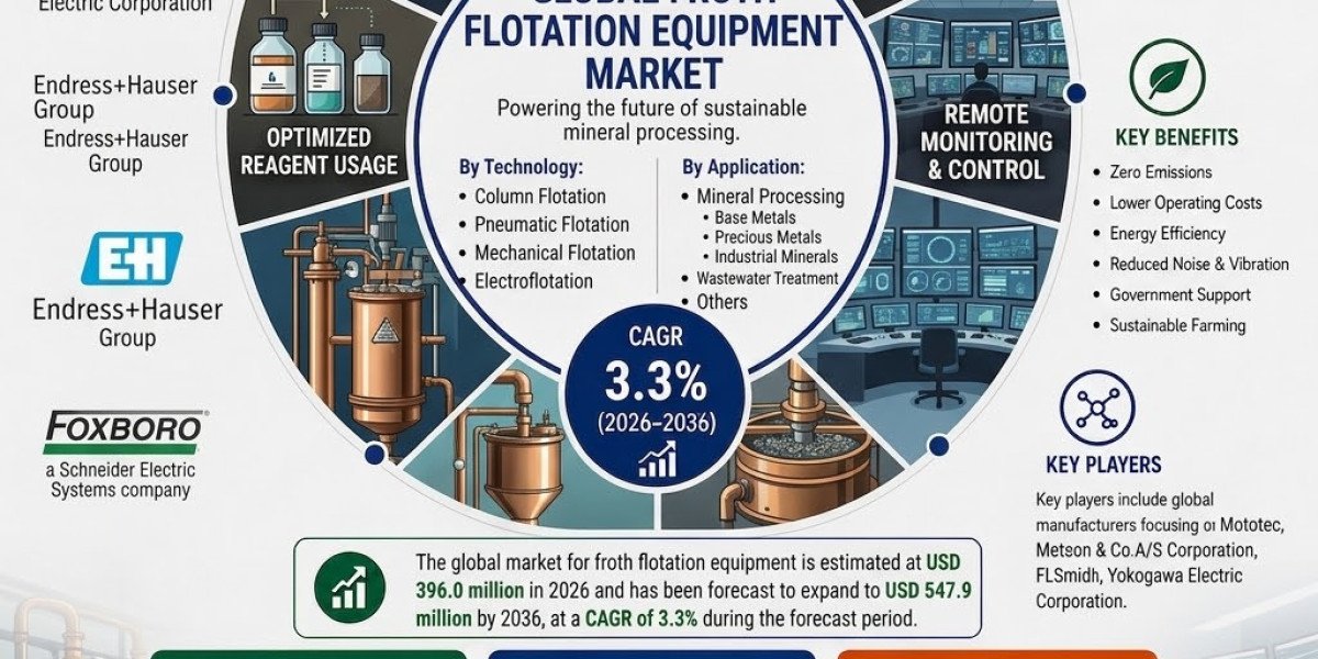 Froth Flotation Equipment Market Set for Strong Growth Through 2036