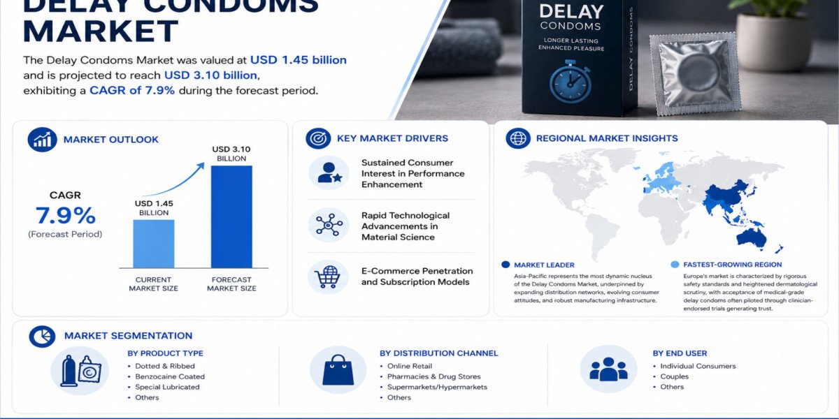 Global Delay Condoms Market Growing at 7.9% CAGR Through 2034