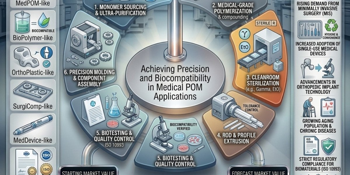 Medical Polyoxymethylene Market Set for USD 3.7 Billion Valuation by 2036
