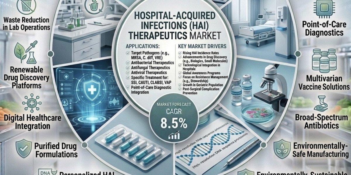 Hospital Acquired Infections Therapeutics Market Advances at 7.2% CAGR Through 2036