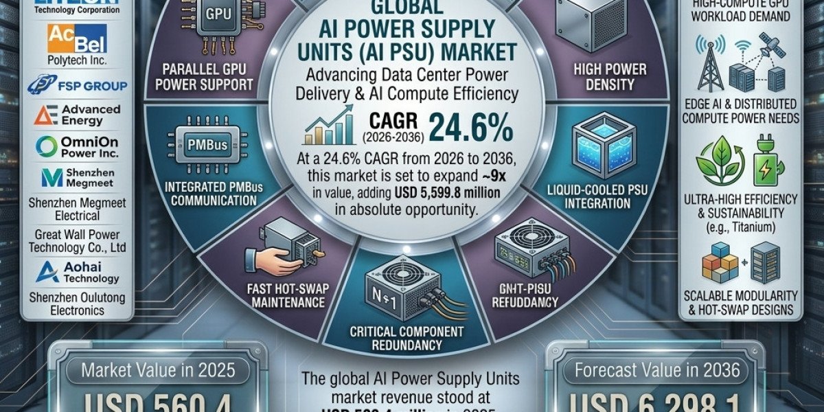 AI Power Supply Units Market Outlook: $6.3 Billion by 2036