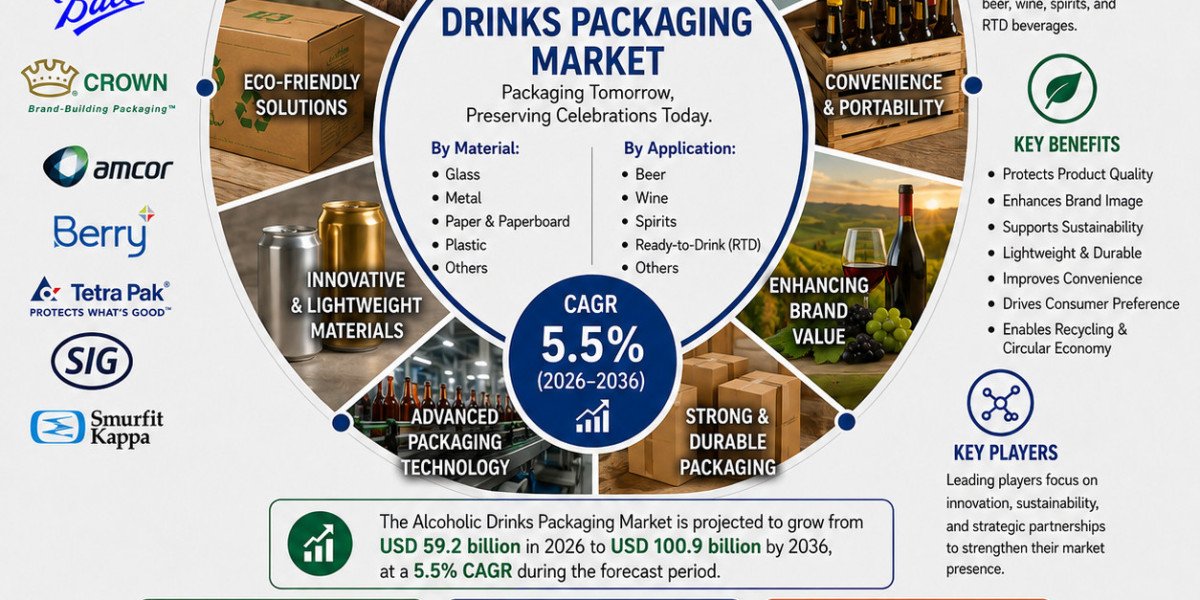 Alcoholic Beverage Packaging Industry Forecast to Hit USD 100.9 Billion by 2036
