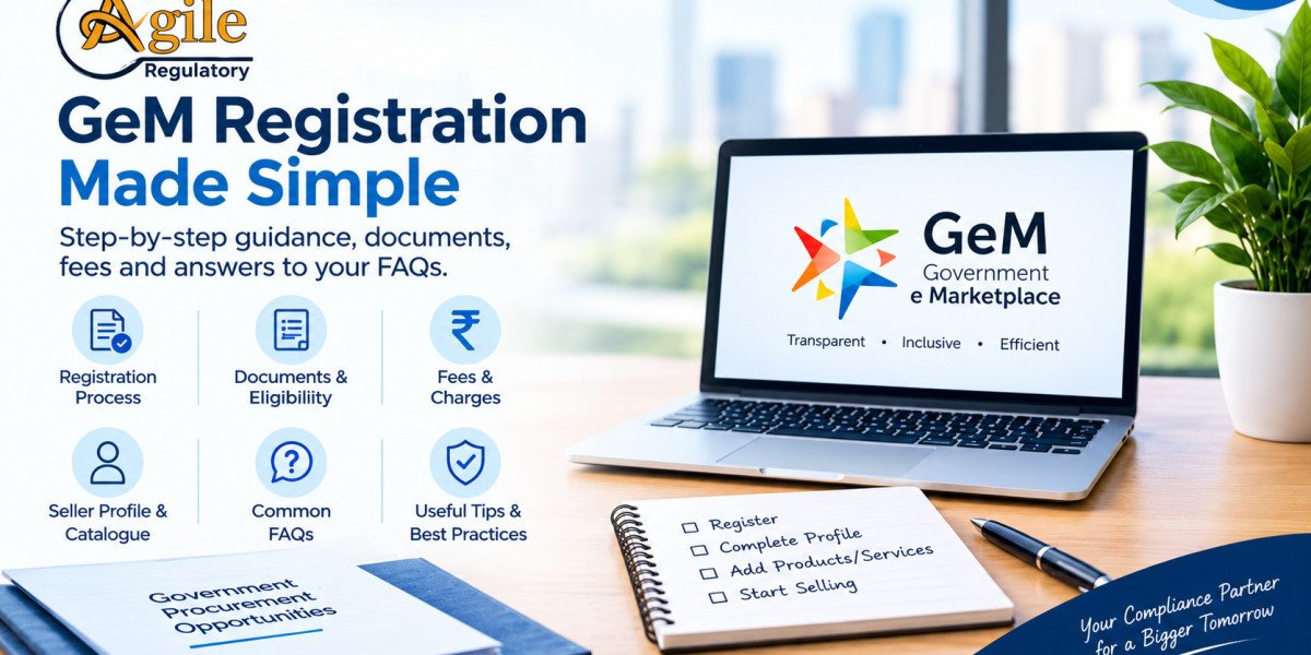 GeM E-Market Registration for Businesses: From Account Creation to Catalogue